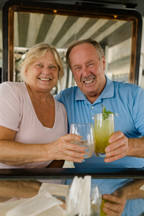 Kevin Aelred Dettler with his wife